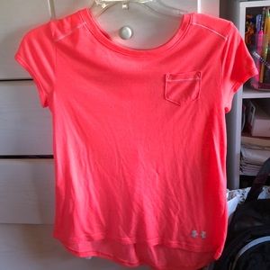 Coral under armour short sleeve